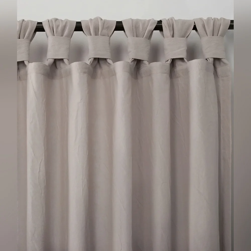 Curtain Panel Dark Dusty Rose Color